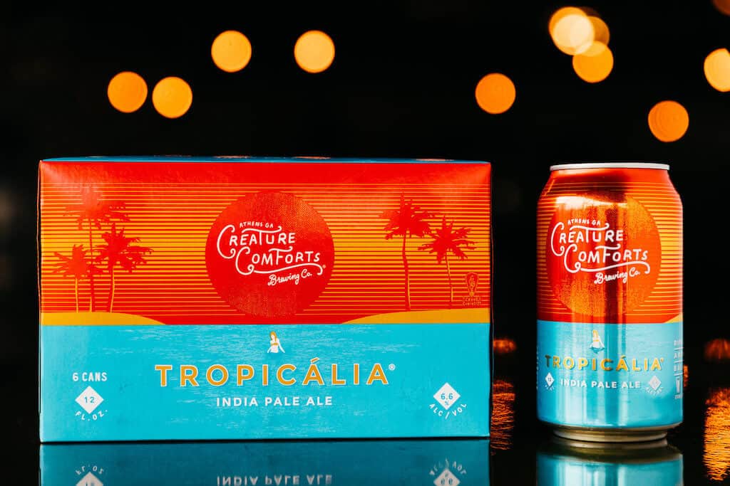 Tropicalia Brewed by Creature Comforts Athens, GA