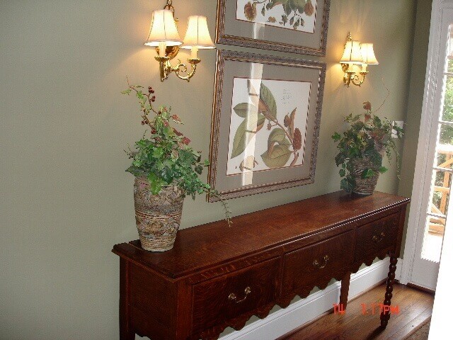 Base of Antique Hutch Initially in Foyer