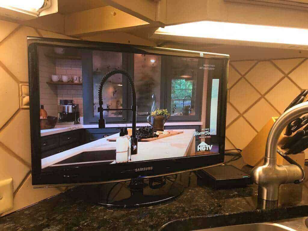 20" Kitchen TV John's Creek Home