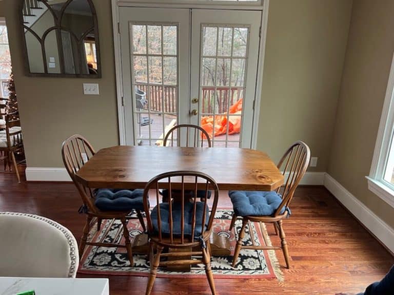 Dining Table and Windsor Chairs