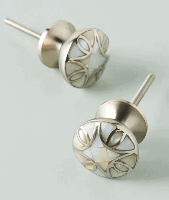 Anthropologie Mother of Pearl knobs