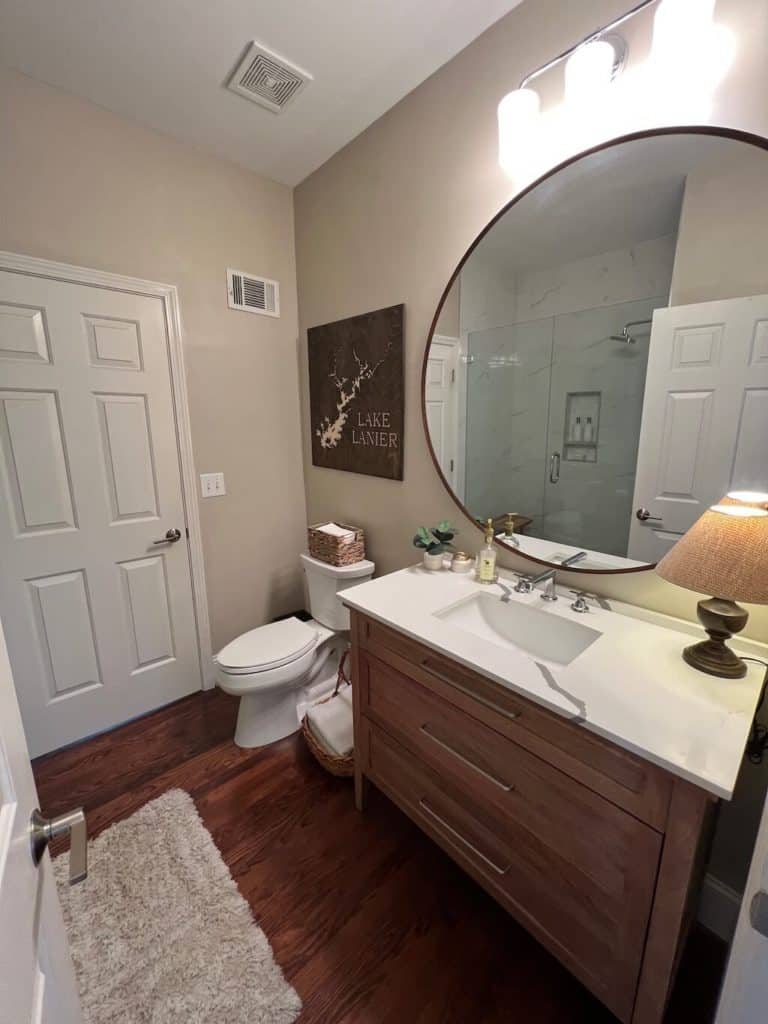 Guest Bathroom Main Floor Remodel