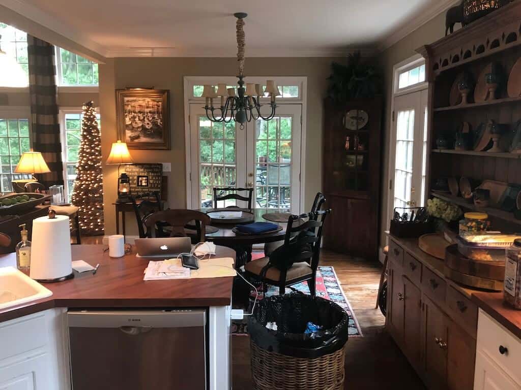 Dining / Breakfast Room Before Remodel