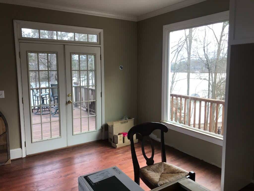 Kitchen Picture Window Installed