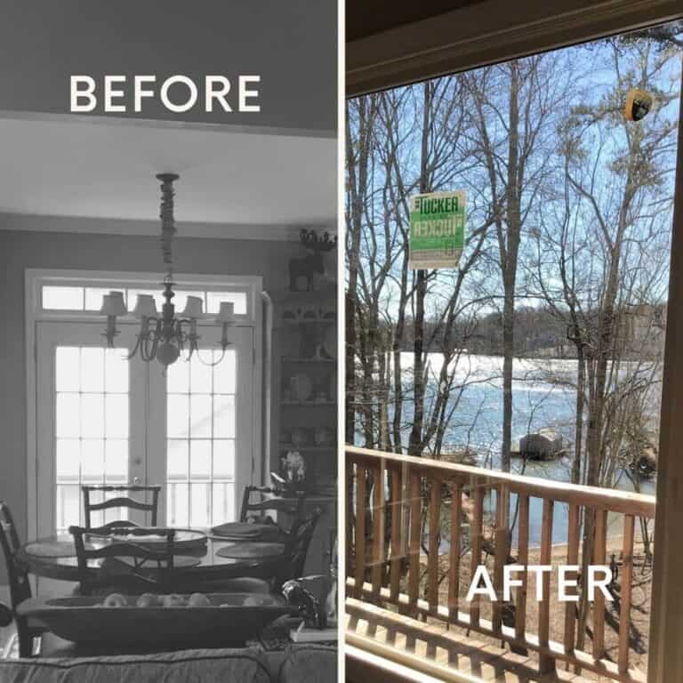 Picture Window Kitchen Before & After