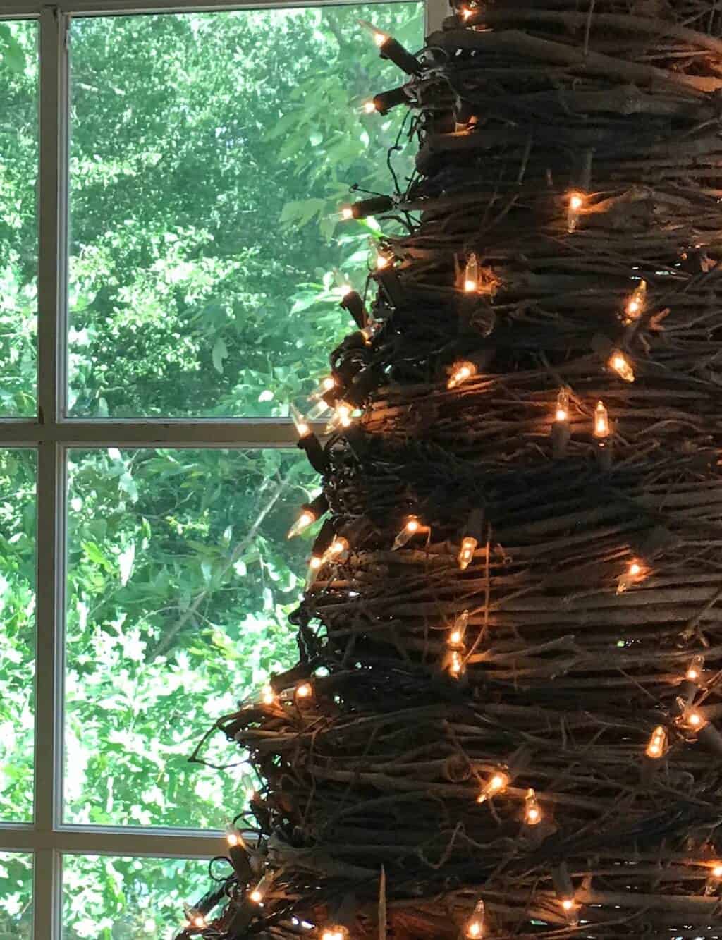 Vine Tree with Lights