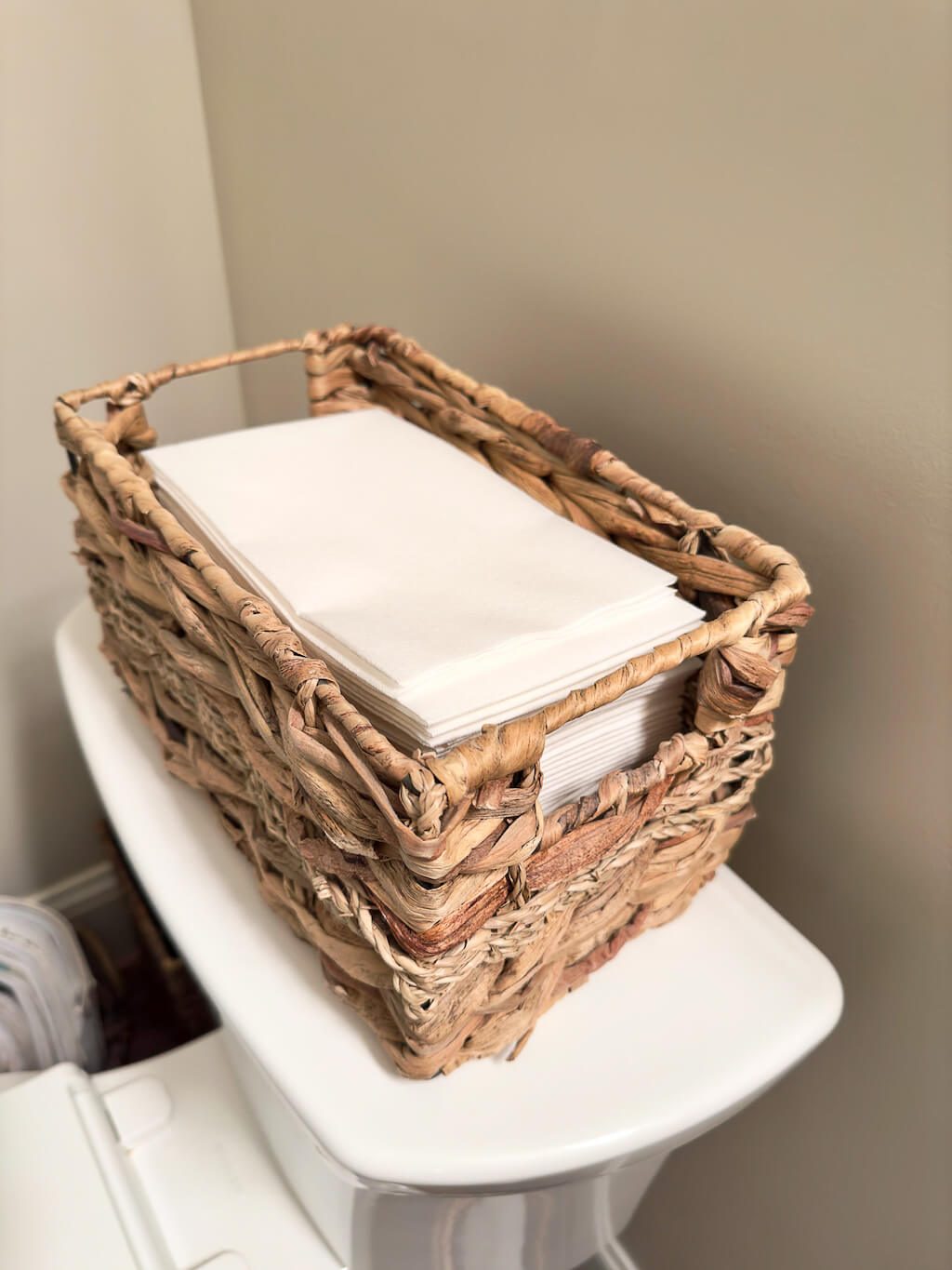 Basket For Hand Towels