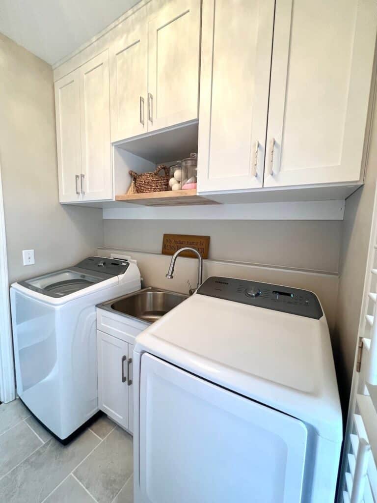 Laundry Room Finished Remodel