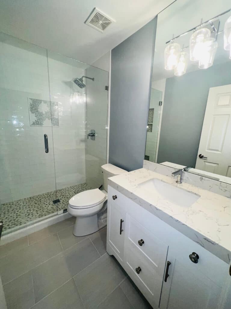 Guest & Secondary Bath Remodeled 