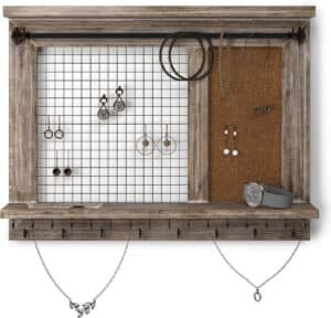 Jewelry Holder displays all jewelry for easy access