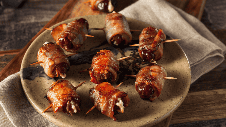 Bacon Wrapped Dates