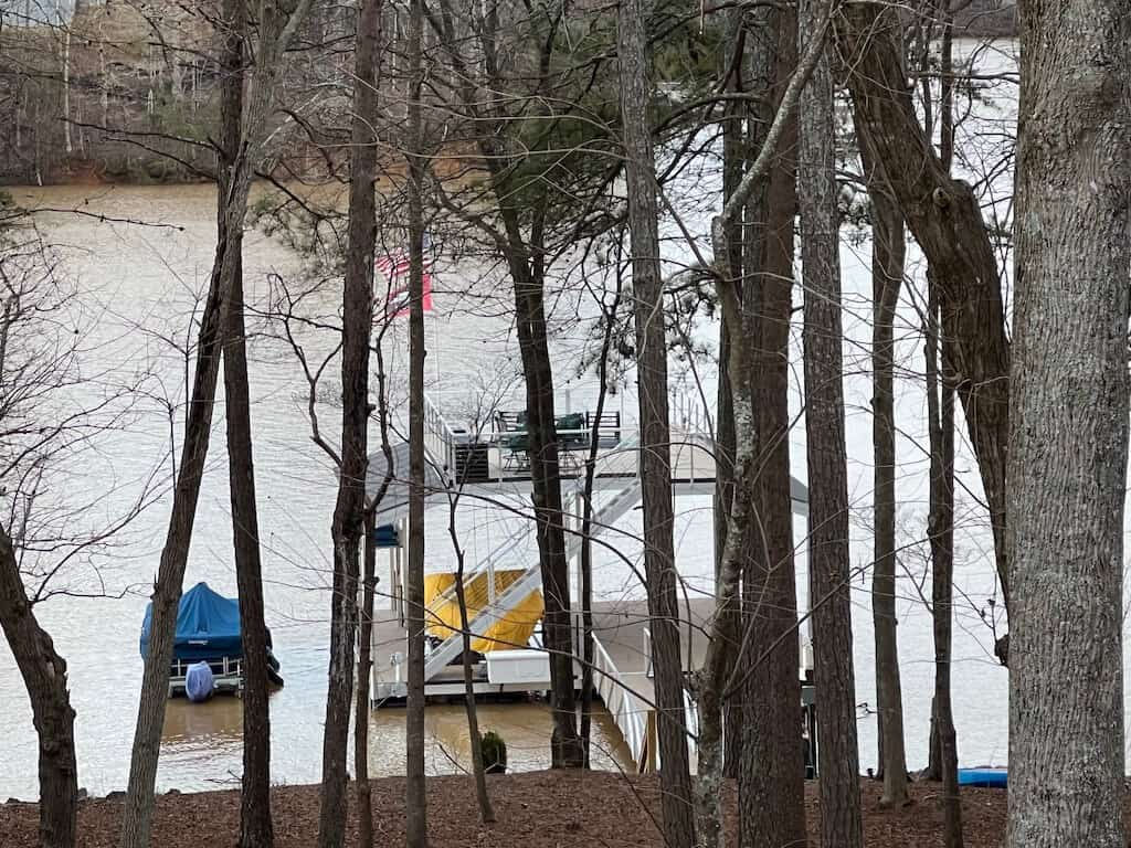 Rainy dock day