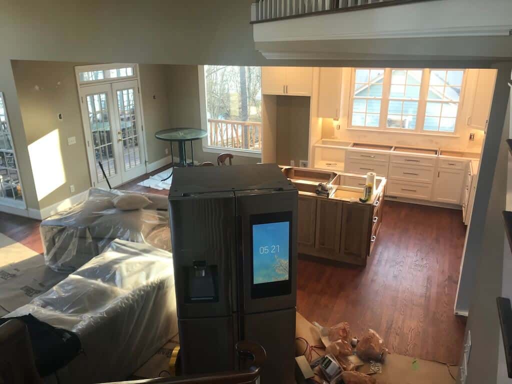 Newly Refurbished Hardwood Floors that see a lot of action