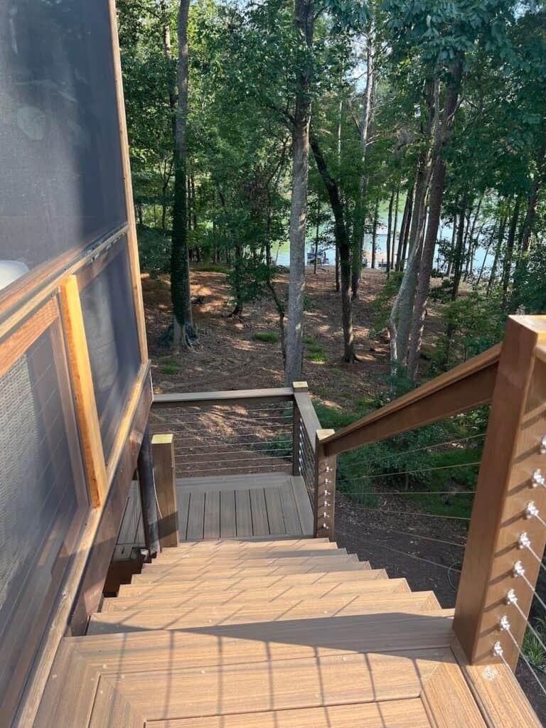 New Deck Steps