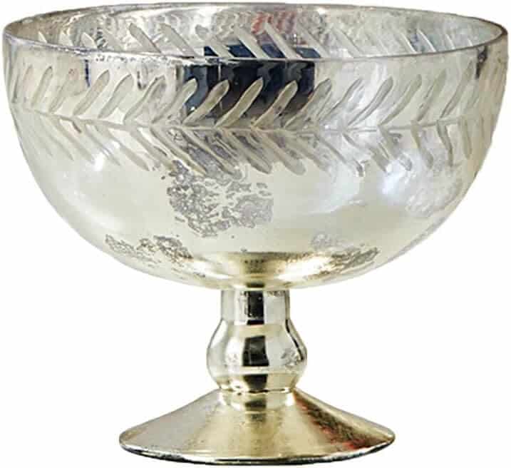 Mercury Glass Bowl