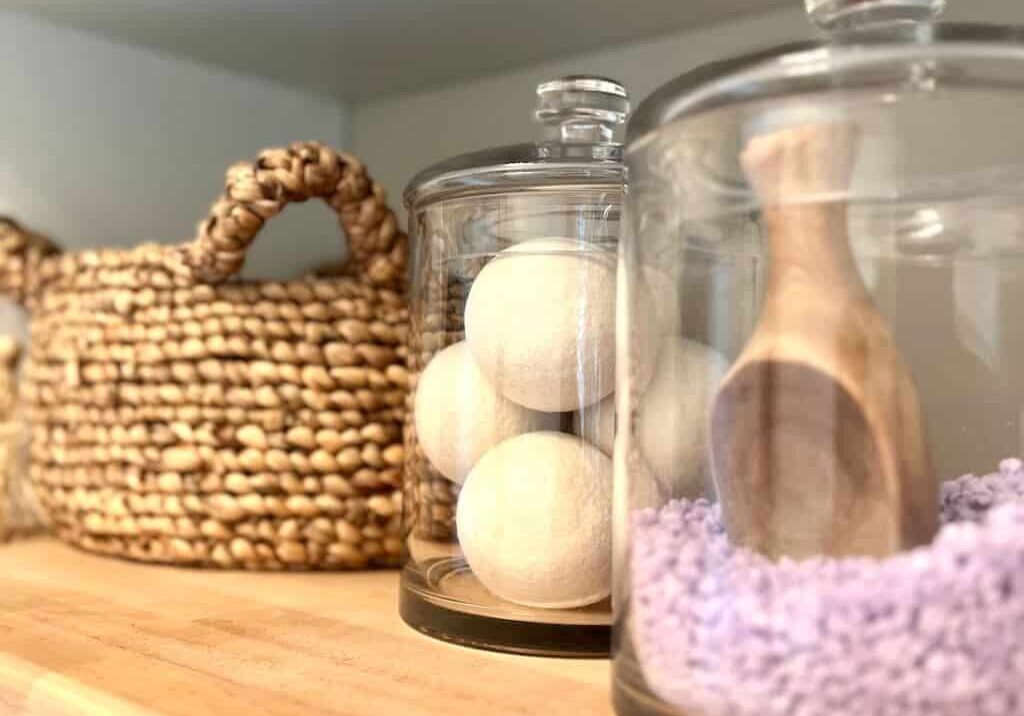 Glass Jars for Laundry Room Product