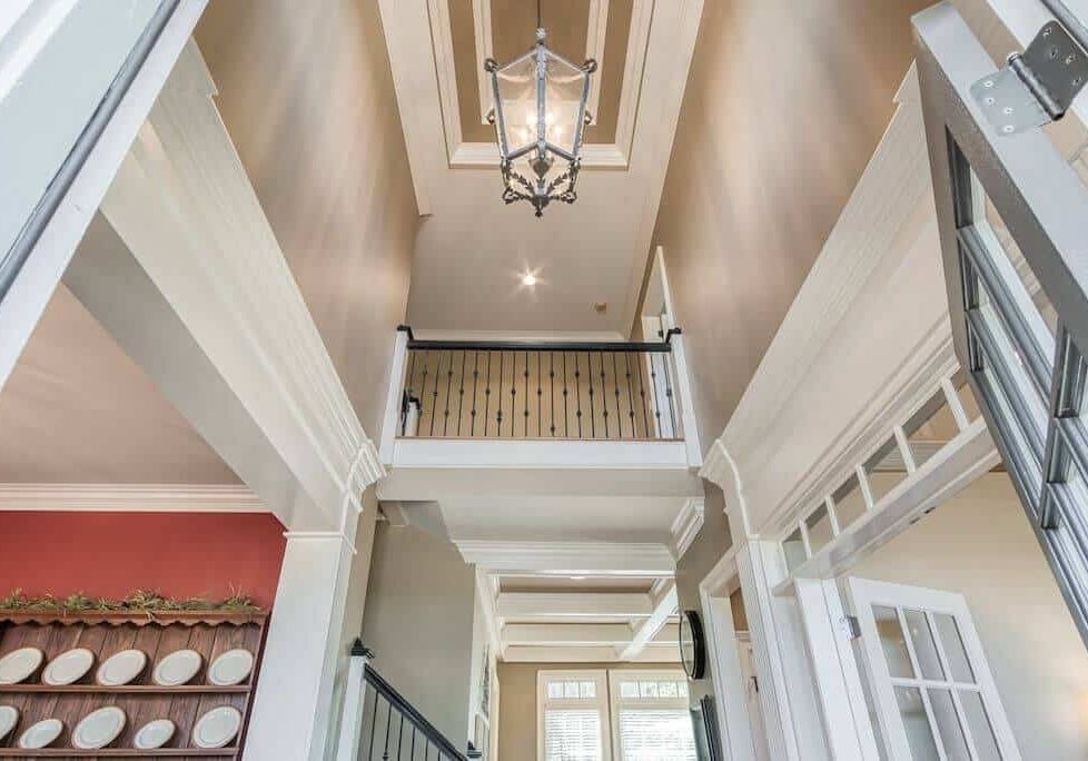 JC Foyer with Chandelier