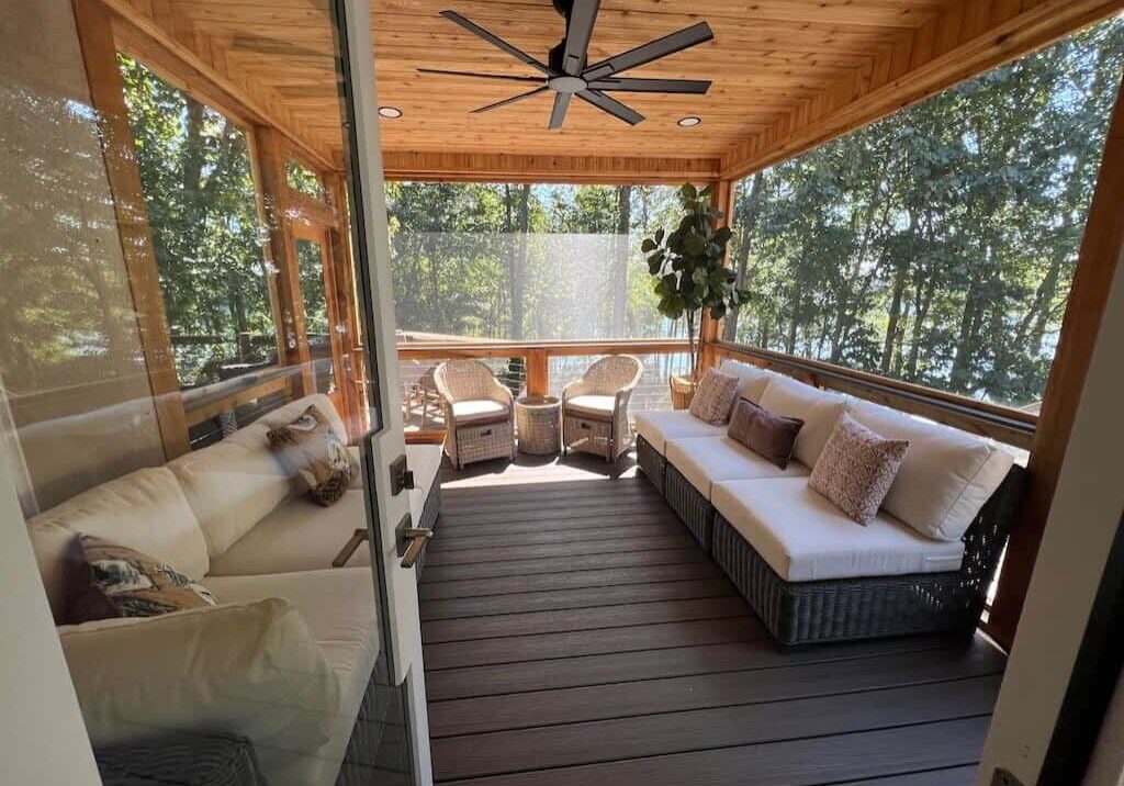 Screened Porch After